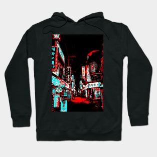 Red and Blue Nights Hoodie